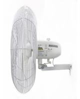 Ventilador de Parede 65cm Grade Branca Ventisilva 6 Ps- VP65B6