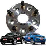 Par Alargador Espaador Roda Alumnio Volkswagen Amarok 38mm