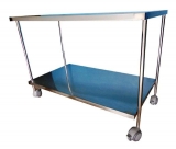 Mesa para instrumental totalmente inox