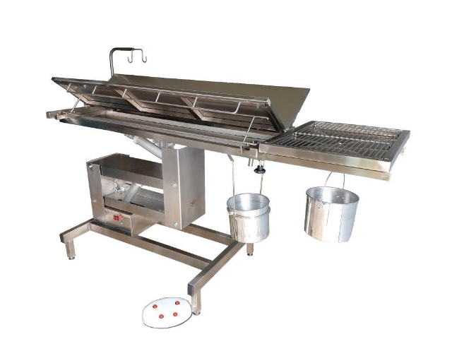 Mesa Cirrgica Pantocalha 02 Motores Totalmente Inox C/ Suporte de Odonto