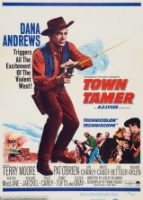 E095-DOMADOR DE CIDADES - Town Tamer - 1965 - Dana Andrews-Terry Moore-Lyle Bettger