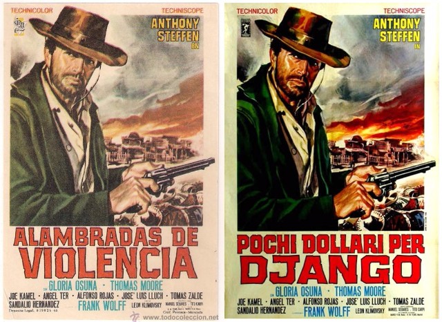 E101-POUCOS DÓLARES PARA DJANGO - Pochi Dollari Per Django - 1966 ...