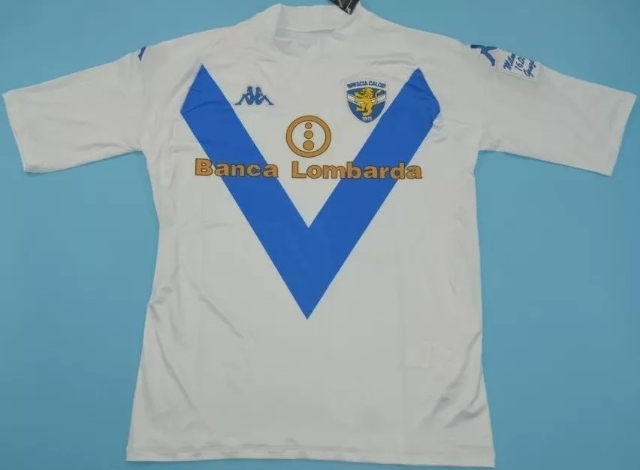 CAMISA RETRÔ BRESCIA (ITÁLIA) 2004 - DESPEDIDA ROBERTO BAGGIO