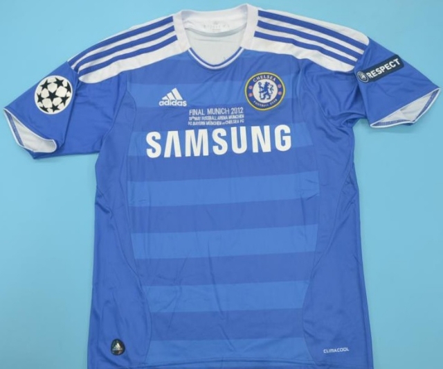 CAMISA RETRÔ CHELSEA (INGLATERRA) 2012 - FINAL CHAMPIONS LEAGUE