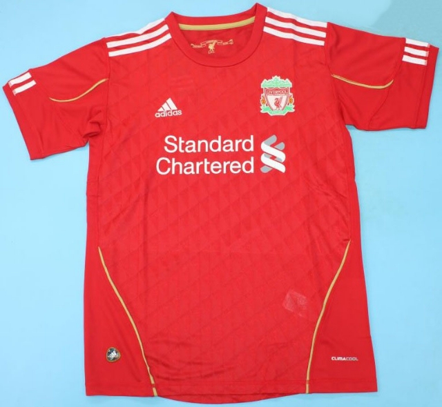 CAMISA RETRÔ LIVERPOOL (INGLATERRA) 2010 / 2012 - UNIFORME 1 por R