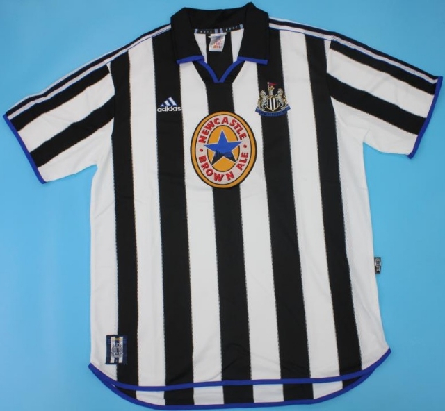 CAMISA RETRÔ NEWCASTLE (INGLATERRA) 1999 / 2000 - UNIFORME 1 por R