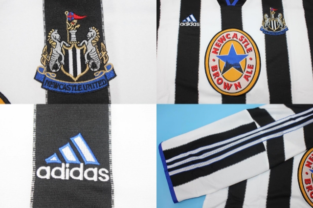 CAMISA RETRÔ NEWCASTLE (INGLATERRA) 1999 / 2000 - UNIFORME 1 por R