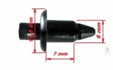 1 Presilha grampo de carenagem de moto Honda 