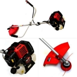 Roadeira Gasolina Toyama Rt26l Corta Grama Mato Vira Jardim