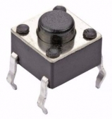 CHAVE DE TOQUE 4 TERM. 6MMX6MMX5MM 10 PEAS