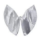 Vu Asas wings DE ISIS Prata ABERTO ATRAS