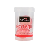 HOT BALL BEIJA MUITO MORANGO COM CHAMPANHE DUPLO