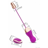 VIBRADOR BULLET CAPSULA JUMP EGG 10 VIBRO S 5781