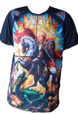 Camiseta de So Jorge Mosaico