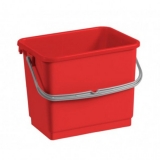 Balde 4l com ala Cor Vermelha Marca Certec ( Foto meramente Ilustrativa)