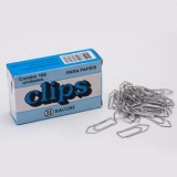 CLIPS NIQUELADO N.00 2/0 BACCHI C/100UNID 5cx