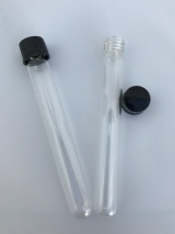 Tubo de Ensaio de Vidro com Tampa Rosque�vel Di�metro 20 mm Comprimento 150 mm 34 ml (C�d 20918)