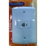 Placa espelho com modulo