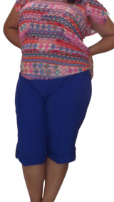 BERMUDA PLUS SIZE MARIA JO�O - C�digo V162535