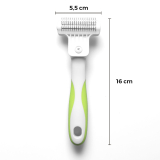 REMOVEDOR DE PELOS PEQUENO ANDIS VERDE E BRANCO 