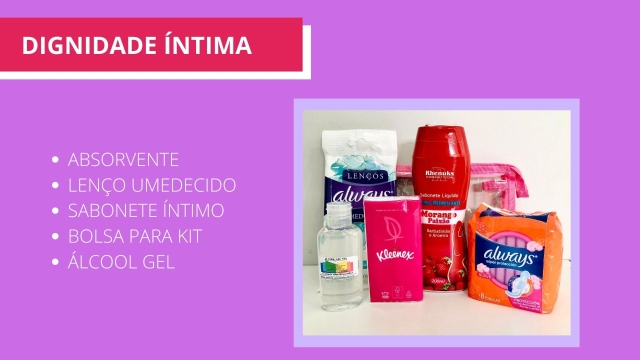 KIT BOLSA DIGNIDADE NTIMA