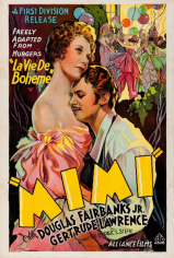 MIMI (1935) (Douglas Fairbanks Jr.,Gertrude Lawrence,Diana Napier) (LEG)