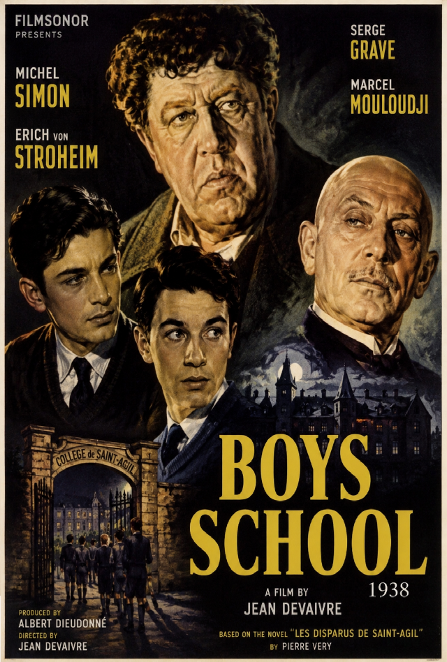 O MIST�RIO DO COL�GIO (1938) (Erich von Stroheim,Michel Simon,Armand Bernard) (LEG)?cache=20260612100027