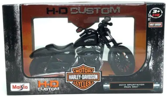 Moto Harley-Davidson Sportster Iron 883 1:12 # 32320I - MAISTO