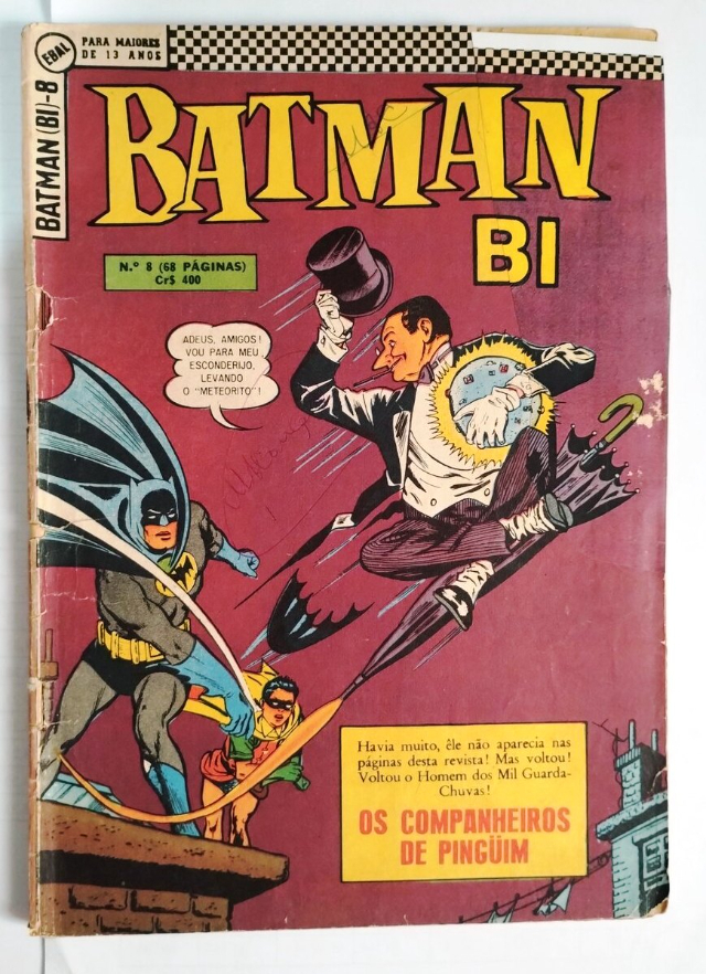 BATMAN BI n. 8 - jun-jul/1966 - EBAL