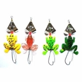 Buzzbait Frog Anti Enrosco - Rosa Gliter