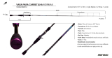 Vara Mormaii 5&rsquo;8 (1,74m) 12lb para Carretilha (1 Parte) - Roxa