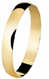 Aliana ouro 18K 3,3 mm Langres 3,3 mm