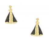 Brinco em Ouro 18k Nossa Senhora Aparecida