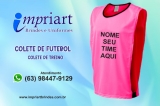 COLETE DE FUTEBOL ROSA - PALMAS TOCANTINS