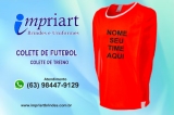 COLETE DE FUTEBOL VERMELHO - PALMAS TOCANTINS