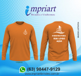 Camisetas e Uniformes para Construtora em Palmas - Tocantins (63) 98447-9129 cor laranjada