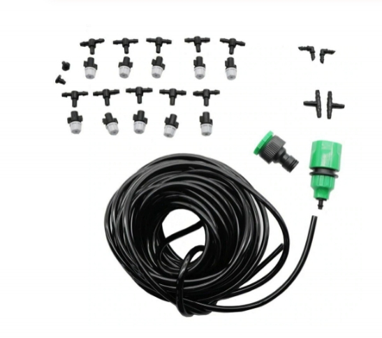 Kit  Irrigao / Nebulizao 10 Ms C/12 Plsticos Sprinklers