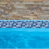 FAIXA BORDA DE PISCINA ADESIVA MODELO PASTILHA 102 LARG. DE 15 CM 