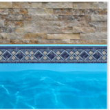 FAIXA BORDA DE PISCINA ADESIVA ESTAMPA DE VINIL APOLLO ATENAS LARG 20 cm 