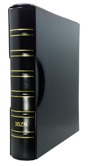 lbum Super Luxo Preto GRANDE CAPA+ESTOJO 3BZN Vazio Para Folhas 32x24cm 