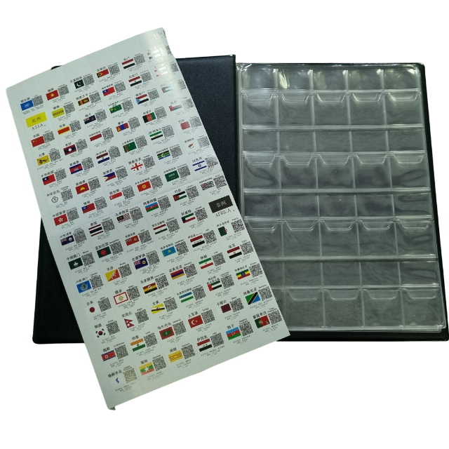 lbum 3BZN Coleo Moedas do Mundo - Acompanha as Etiquetas