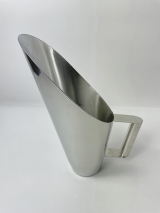 CONCHA DE A�O INOX TIPO CEREAIS CAPACIDADE PARA 1000ml COM AL�A (COD 21327)