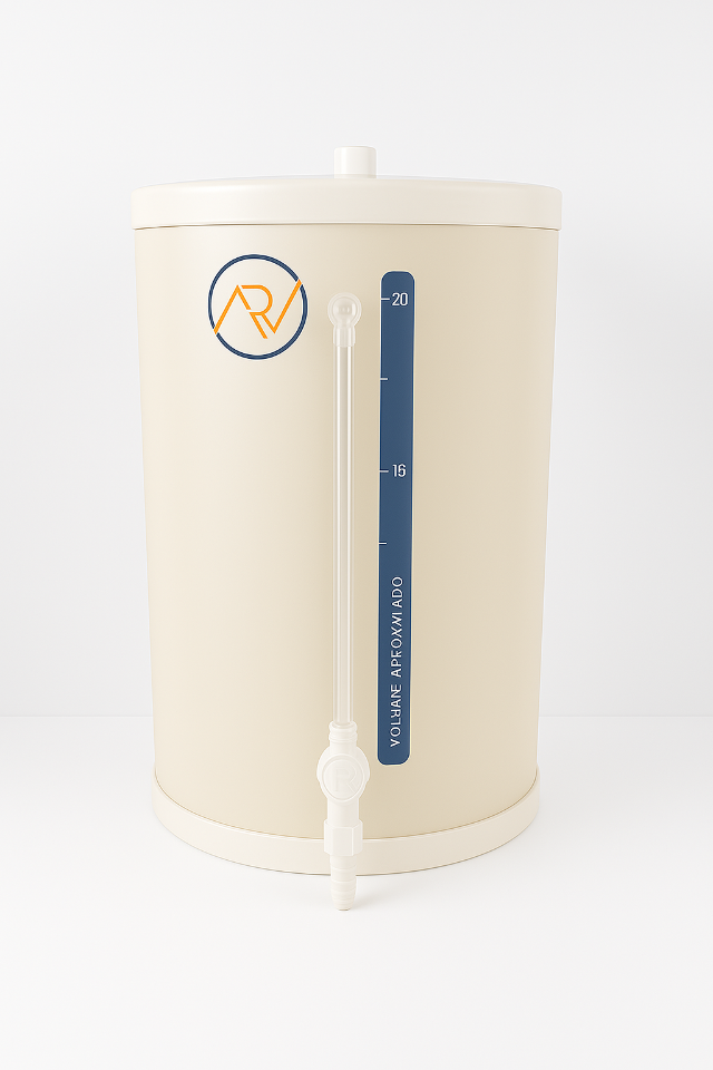 BARRILETE DE PVC PARA �GUA CAPACIDADE PARA 20 LITROS (COD 20539)