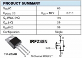 IRFZ48N 