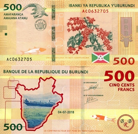 BURUNDI - 500 FRANCS 2023 - FRICA FE?cache=20230821152443