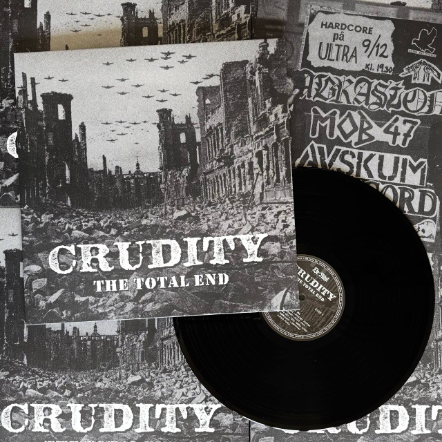 CRUDITY The Total End LP 12 (BLACK) por R$195,00
