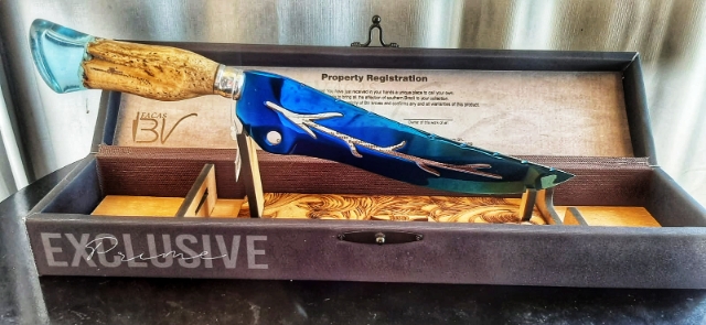 Faca Folha Camaleo Srie Especial 9