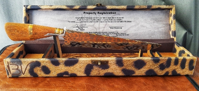  Faca BV Ona Pintada 10 Pol. Ao Cirrgico