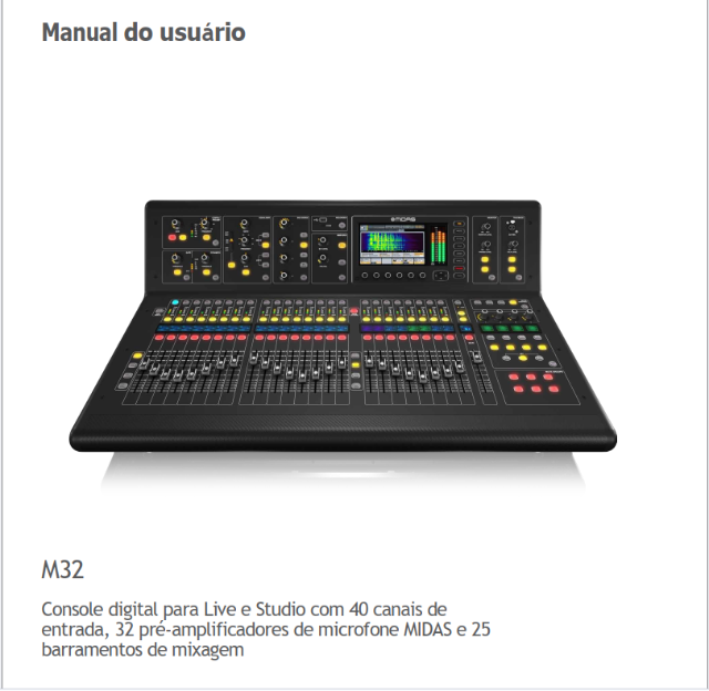 Manual em portugus da mesa digital MIDAS M32 LIVE?cache=20250826160959