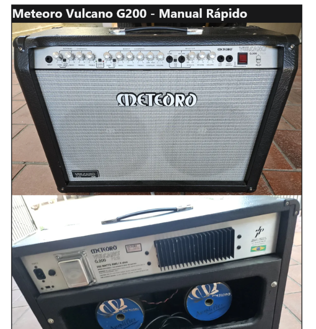 Manual em portugu�s da caixa amplificadora Meteoro Vulcano G200?cache=20260124151755
